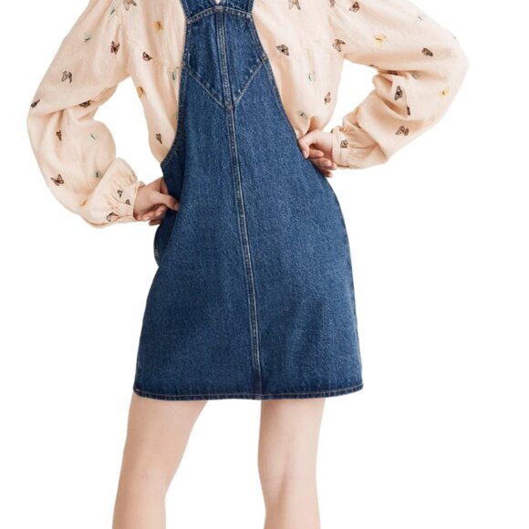 Madewell Denim Overall Dress Matilda Wash XXS - Picture 3 of 9